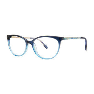 Lilly Pulitzer Charlize Eyeglasses Open-Water 52mm